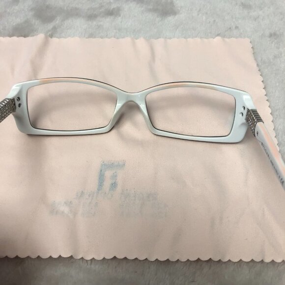 Bvlgari Eyeglasses BV 4039B 5005 Black On White 52-15-135 FRAMES ONLY - Picture 3 of 14